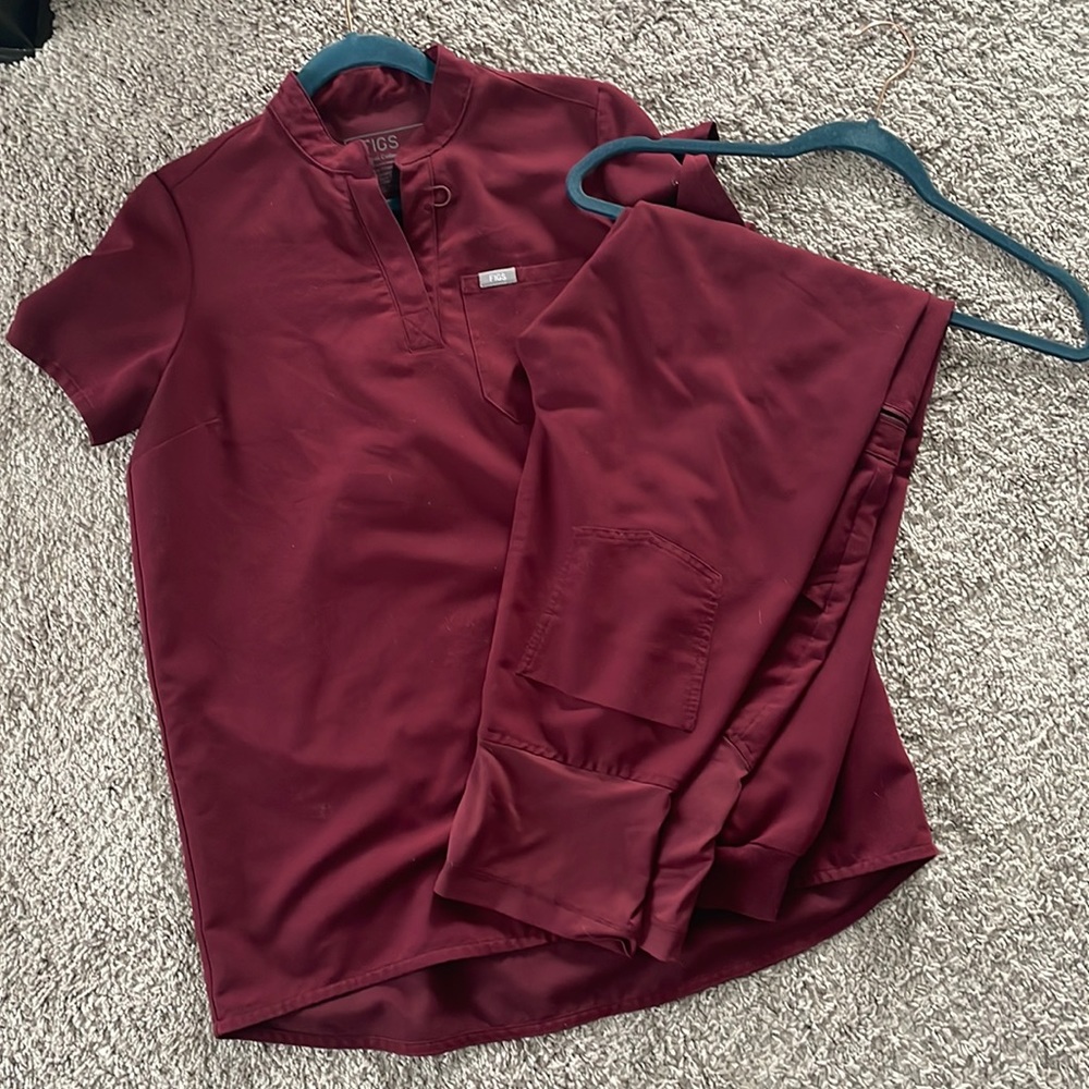 Figs maternity scrubs